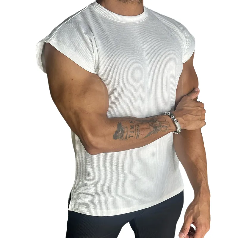 Men's Retro Casual Solid Tank Top MTA1412D7TO sold by Manly