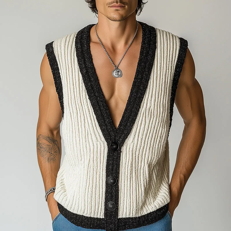 Men's Summer Fashion Simple Elegant Woven Vest MTA1553D6P sold by Manly product image thumbnail 2