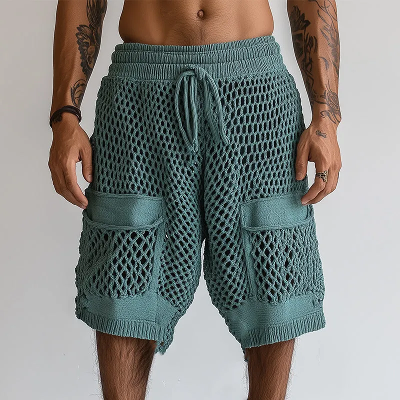 Men's Summer Fashionable and Comfortable Woven Beach Shorts MTA1878D0P sold by Manly product image thumbnail 2