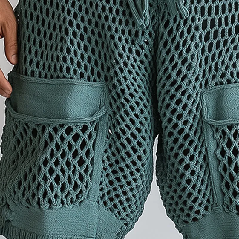 Men's Summer Fashionable and Comfortable Woven Beach Shorts MTA1878D0P sold by Manly product image thumbnail 3