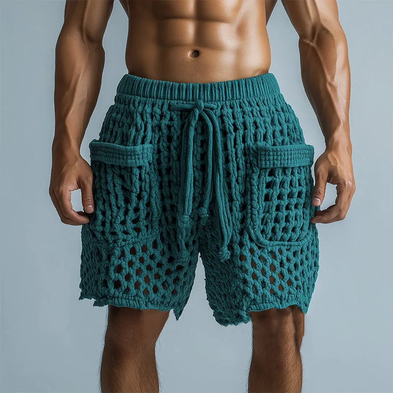 Men's Summer Fashionable and Comfortable Woven Beach Shorts MTA1849D9P sold by Manly product image thumbnail 2