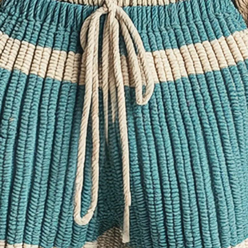 Men's Summer Fashionable and Comfortable Woven Beach Shorts MTA1841D0P sold by Manly product image thumbnail 3