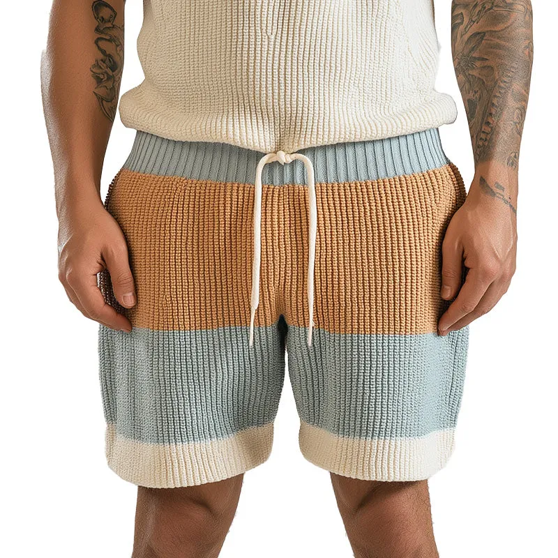 Men's Summer Fashionable and Comfortable Woven Beach Shorts MTA1815D0P sold by Manly