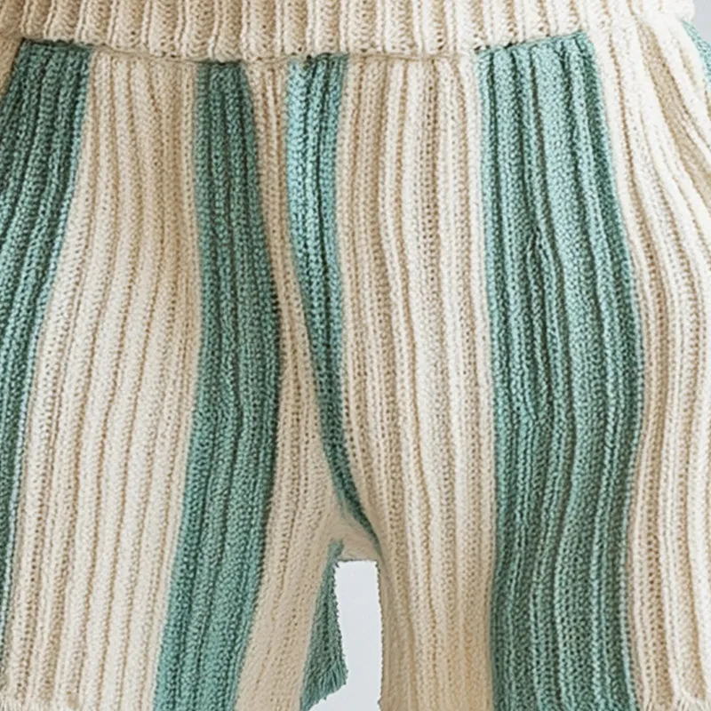 Men's Summer Fashion Comfortable Vertical Striped Woven Beach Shorts MTA1803D4P sold by Manly product image thumbnail 3