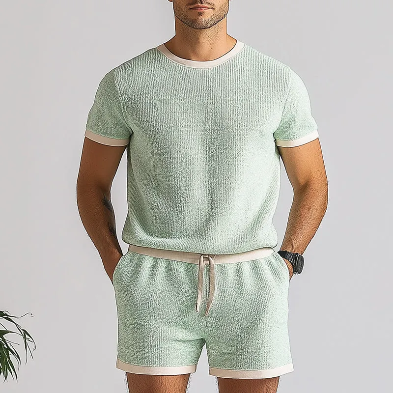 Men's Summer Fashion Comfortable Thin Woven Set MTA1800D5P sold by Manly product image thumbnail 2