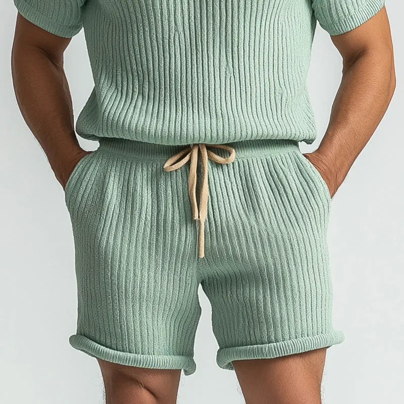 Men's Summer Fashion Comfortable Thin Woven Set MTA1875D6P sold by Manly product image thumbnail 4