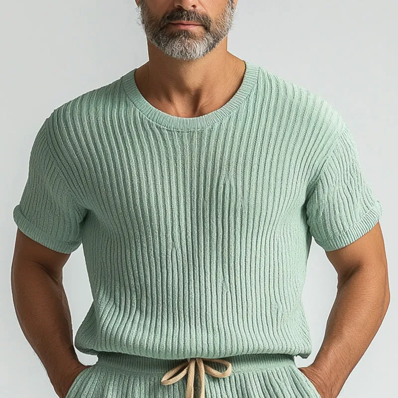 Men's Summer Fashion Comfortable Thin Woven Set MTA1875D6P sold by Manly product image thumbnail 3