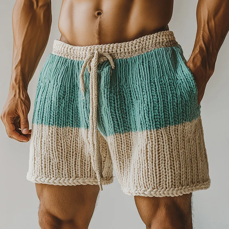 Men's Summer Fashion Comfortable Striped Woven Beach Shorts MTA1886D9P sold by Manly product image thumbnail 2