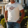 Men's Summer Fashion Casual Slim Cotton Blended Printed Short Sleeve T-Shirt MTA1816D1K sold by Manly