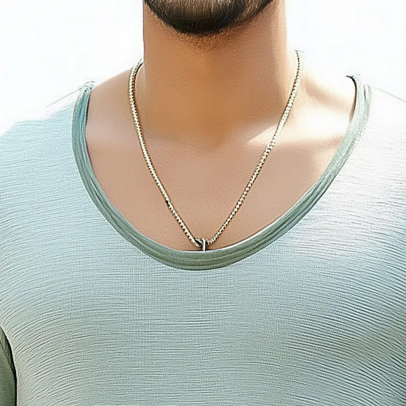 Men's Textured Crew Neck Comfort Long Sleeve T-Shirt MTA1710D9U sold by Manly product image thumbnail 3