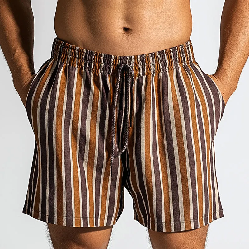 Men's Summer Fashion Cotton and Linen Printed Casual Sports Shorts MTA1773D1P sold by Manly product image thumbnail 2