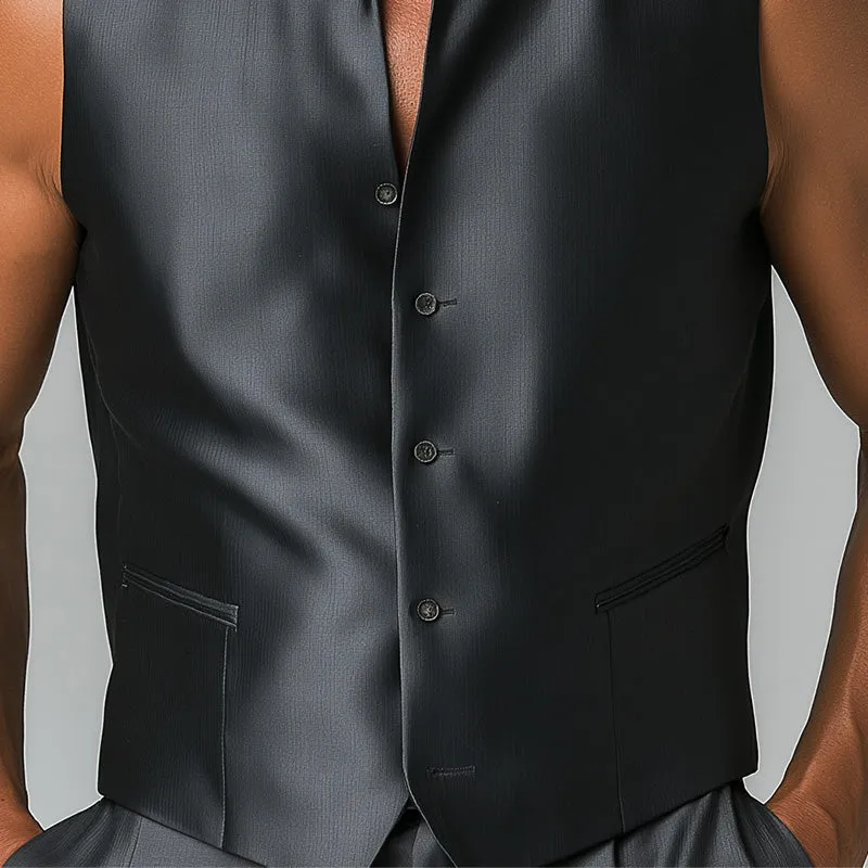 Men's Summer Fashion Elegant Solid Color Comfortable Tank Top MTA2102D9P sold by Manly product image thumbnail 4