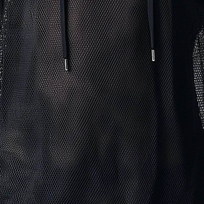 Men's Summer Hollow Mesh Breathable Hooded Tank Top MTA2323D5P sold by Manly product image thumbnail 4