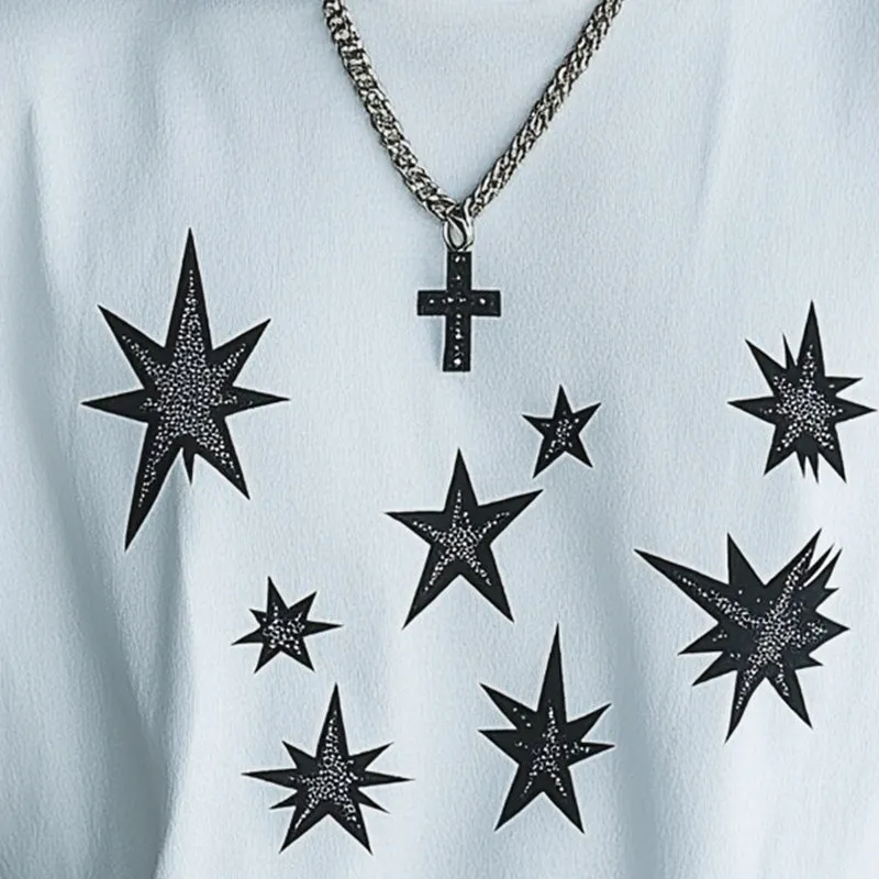 Men's Summer Loose Breathable Printed Short Sleeve T-shirt MTA2353D9P sold by Manly product image thumbnail 3