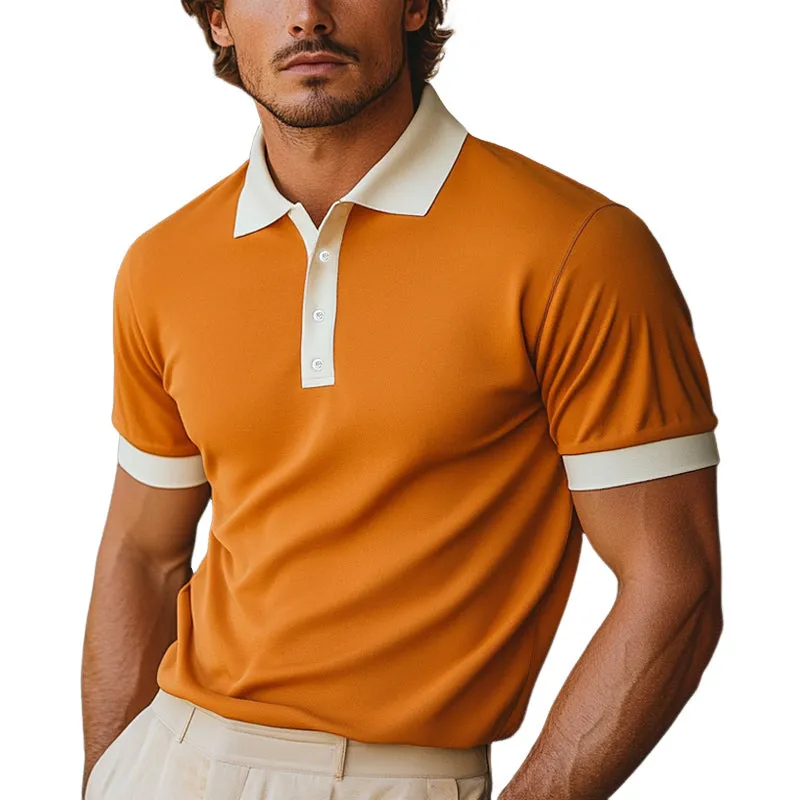 Men's Summer Classic POLO Collar Short Sleeve T-Shirt MTA2495D1U sold by Manly