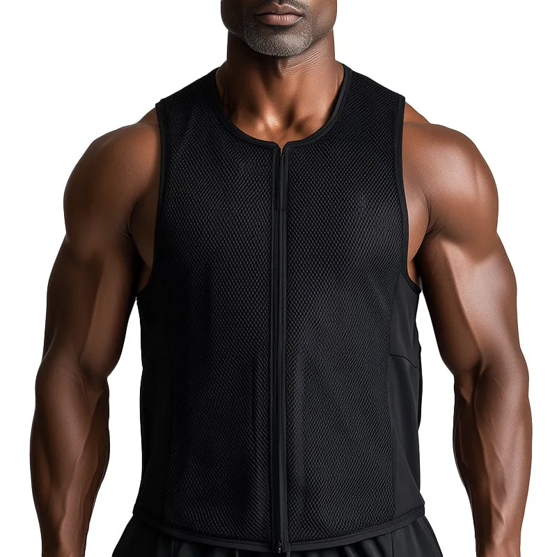 Men's Summer Fashion Splicing Breathable Quick-Drying Sports Tank Top MTA2541D8P sold by Manly