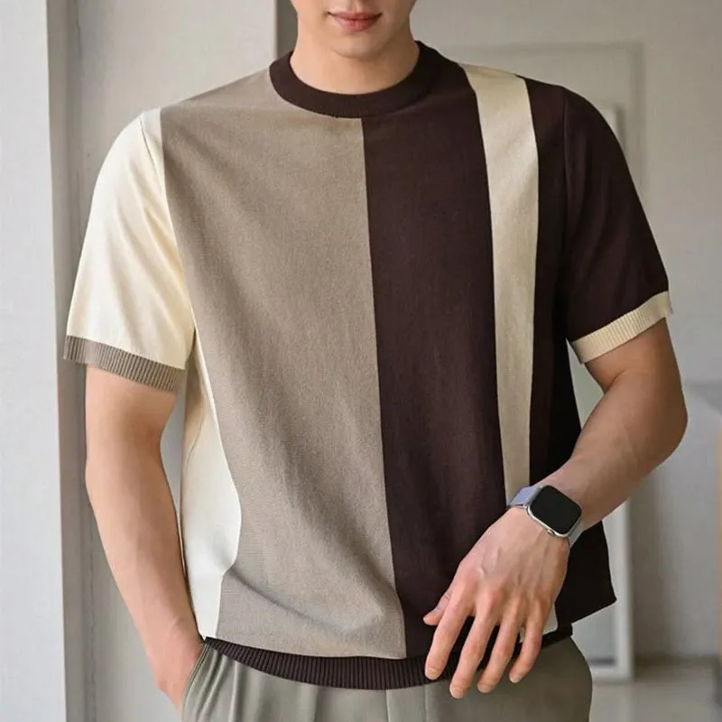 Men's Summer Fashion Elegant Thin Loose Knitted Polo Shirt MTA2515D1P sold by Manly product image thumbnail 2