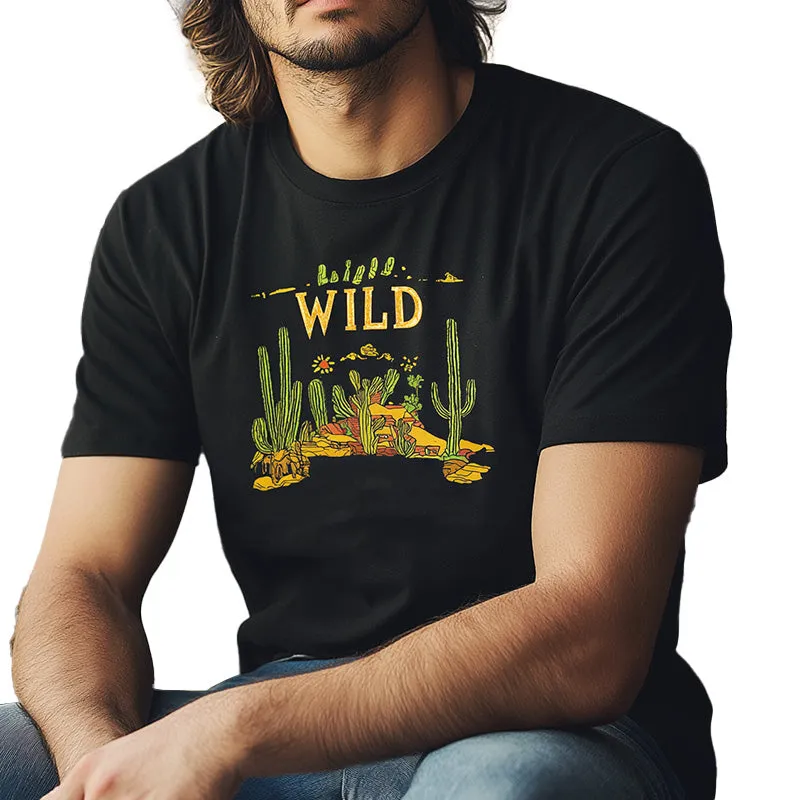 Men's Summer Western Cowboy Style Printed Blended Short-Sleeved T-Shirt MTA2992D3P sold by Manly