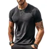 Men's Casual Sports Round Neck T-shirt 41601148TO sold by Manly