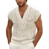 Men's Summer Basic Solid Color Breathable Mesh Tank Top MTA0803E7U sold by Manly