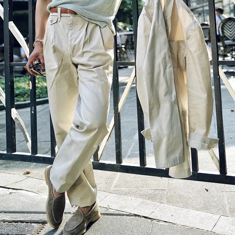 Men's Fashion Cotton Straight Suit Pants MTA1345E9Z sold by Manly product image thumbnail 3