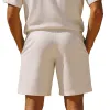 Men'S Summer Fashion Breathable Simple Embroidery Shorts MTA1302E7P sold by Manly