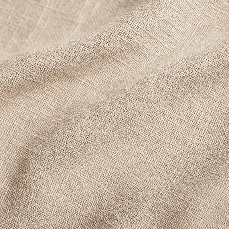 Men'S Summer Fashion Breathable Linen Solid Color Long Sleeve Shirt MTA1379E9P sold by Manly product image thumbnail 4