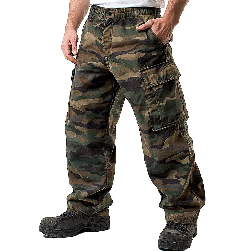 Men'S Summer Fashion Camouflage Cargo Sports Pants MTA1373E4P sold by Manly