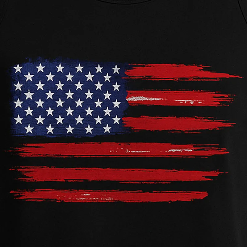 Men's Summer Simple Printed Cotton Tank Top MTA1441E9P sold by Manly product image thumbnail 4