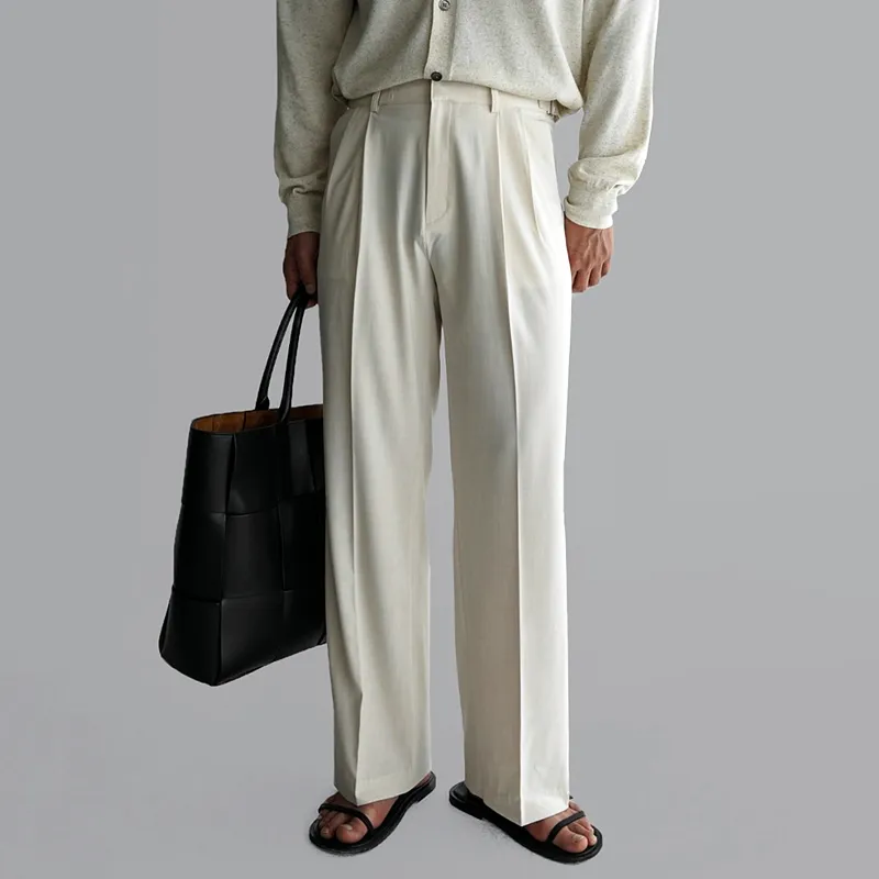 Men's Fashion Solid Color Straight Suit Pants MTA1616E7Z sold by Manly product image thumbnail 2