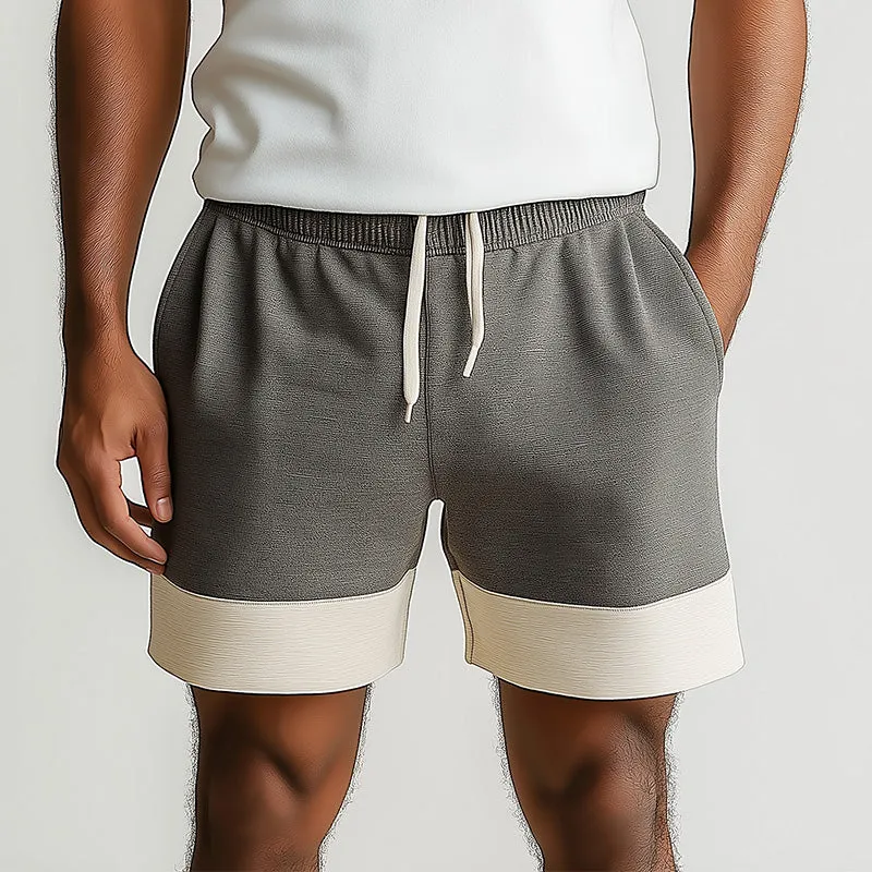 Men's Summer Fashion Classic Color Patchwor Casual Sports Shorts MTA2164E9P sold by Manly product image thumbnail 2