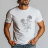 Men's Summer Minimalist Printed Cotton Short Sleeve T-Shirt MTA2094E7P sold by Manly