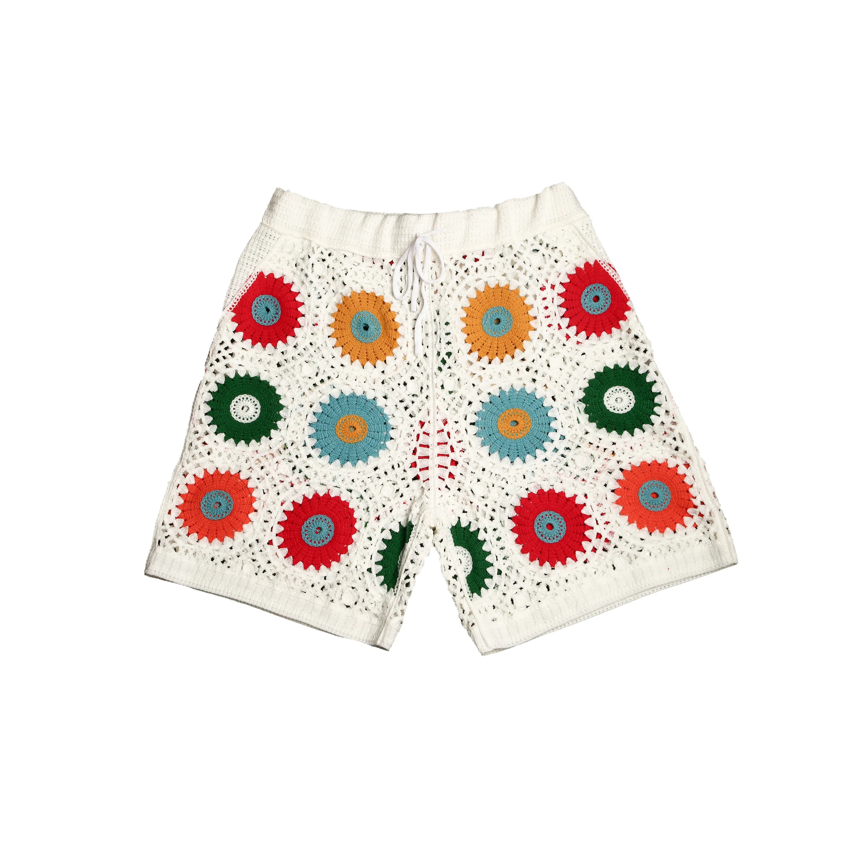 Men's Summer Fashion Comfortable Breathable Hollow Crochet Shorts MTA2337E0P sold by Manly product image thumbnail 4