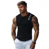Men's Casual Breathable Cotton Round Neck Button Decoration Slim Fit Tank Top MTA2696E6M sold by Manly