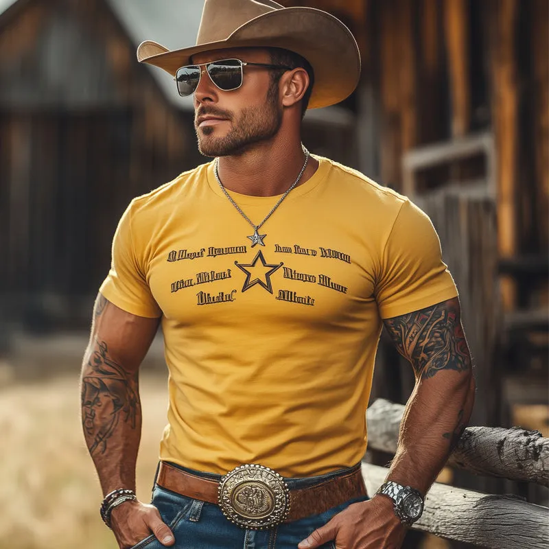 Men's Summer Comfortable Embroidered Round Neck Short Sleeve T-Shirt MTA2948E3U sold by Manly product image thumbnail 3