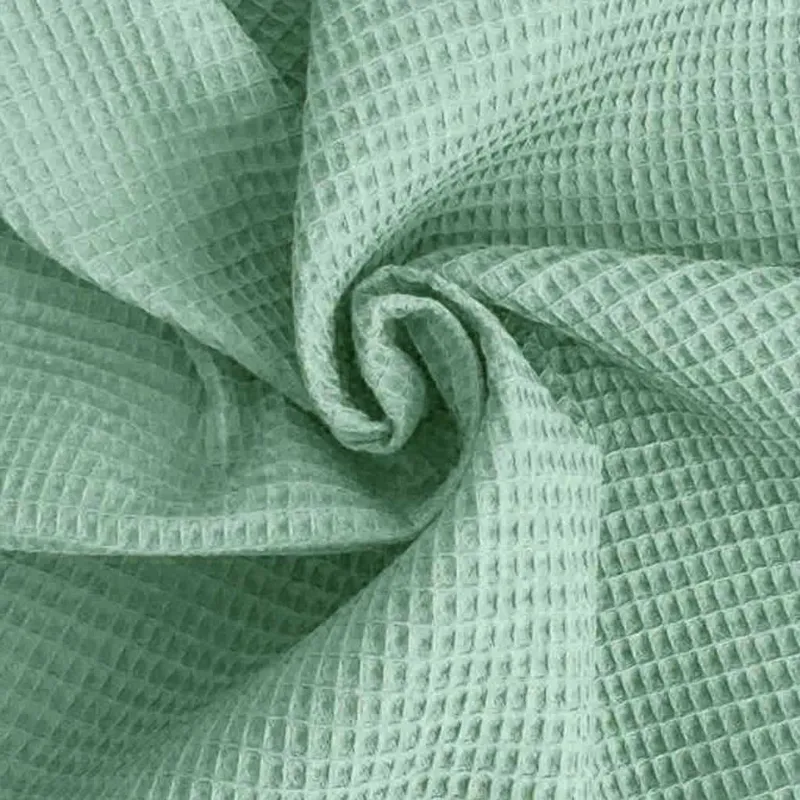 Men's Solid Waffle Round Neck Short Sleeve Casual T-shirt MTA0428F6Z sold by Manly product image thumbnail 4