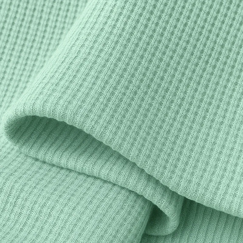 Men's Solid Waffle Lapel Short Sleeve Casual Polo Shirt MTA0441F5Z sold by Manly product image thumbnail 4