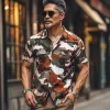 Men's Summer Fashion Camouflage Short Sleeve Shirt MTA0696F6U sold by Manly