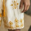 Men's Summer Fashion Cotton And Linen Embroidered Casual Shorts MTA1044F3P sold by Manly