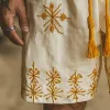Men's Summer Fashion Cotton And Linen Embroidered Casual Shorts MTA1044F3P sold by Manly
