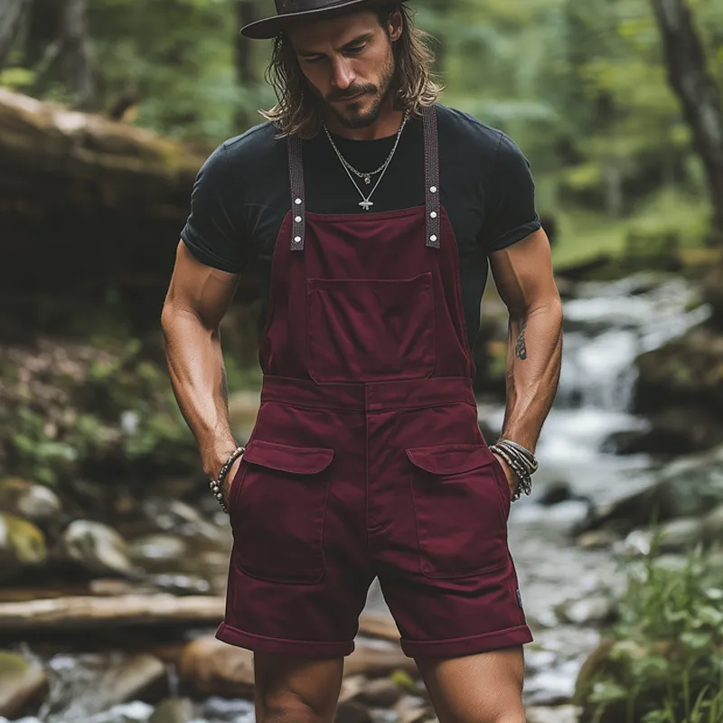 Men's Summer Classic Retro Overalls MTA1175F5U sold by Manly product image thumbnail 2