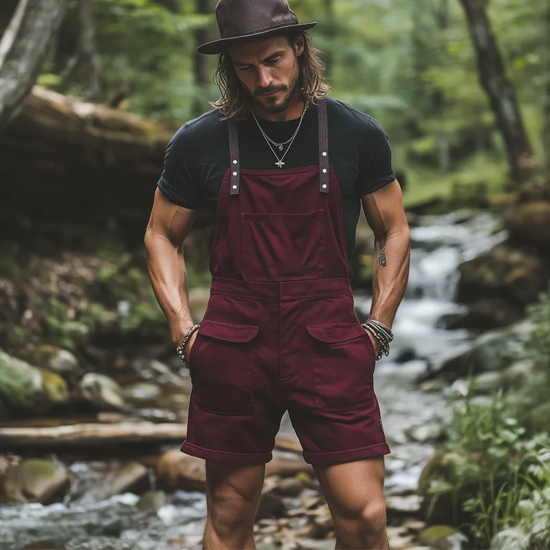 Men's Summer Classic Retro Overalls MTA1175F5U sold by Manly product image thumbnail 3