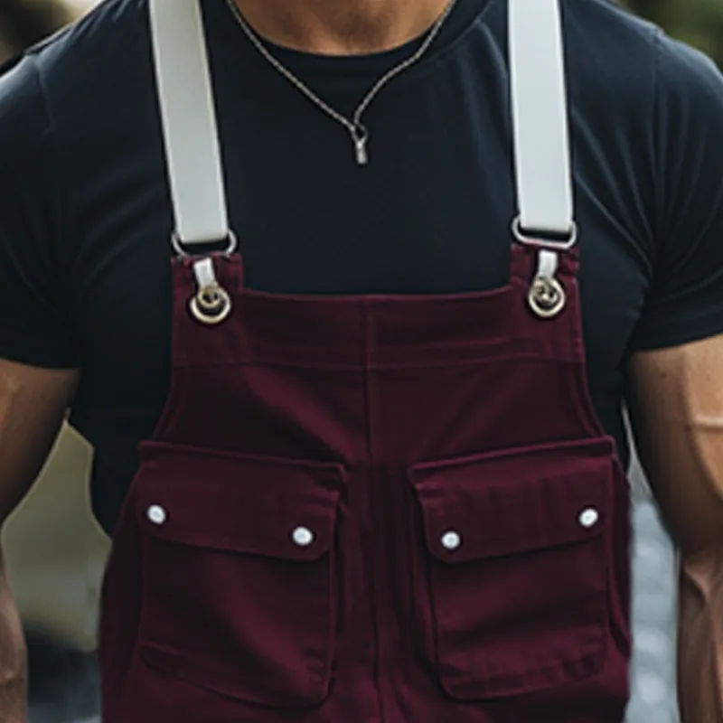 Men's Summer Classic Multi-Pocket Overalls MTA1177F8U sold by Manly product image thumbnail 4