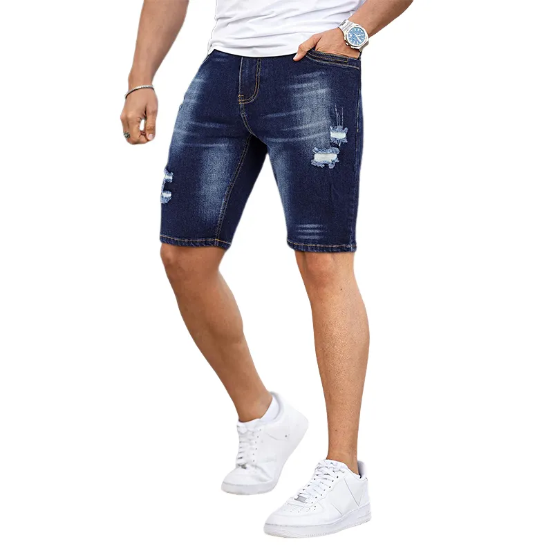 Men's Vintage Distressed Denim Shorts MTA1671F1X sold by Manly