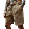Men's Textured Fabric Elastic Waist Casual Shorts MTA2106F2X sold by Manly