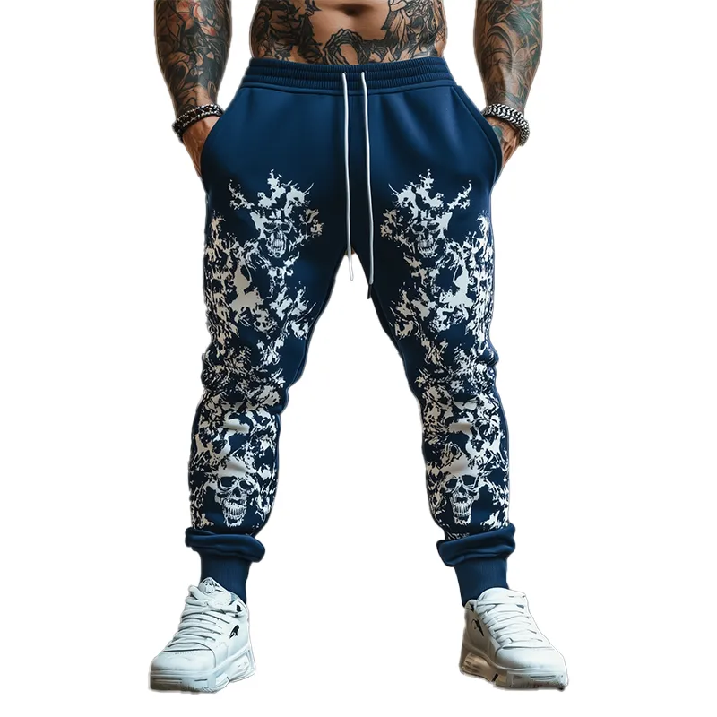Men's Summer Fashion Street Style Printed Cotton Blended Casual Pants MTA2433F3P sold by Manly