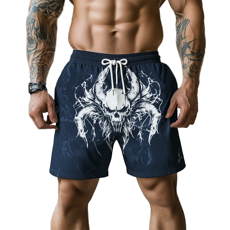 Men's Summer Fashion Street Style Printed Casual Shorts MTA2480F2P sold by Manly