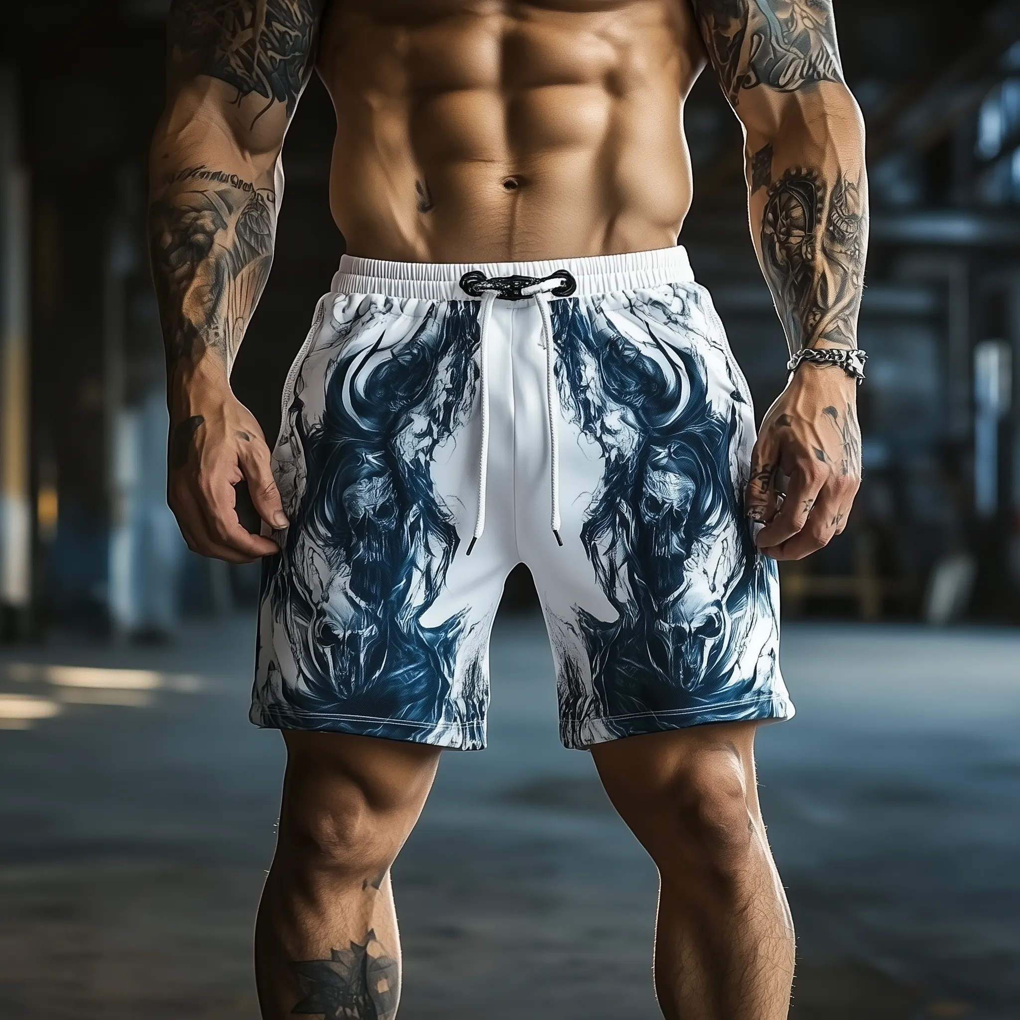 Men's Summer Fashion Street Print Casual Shorts MTA2418F5P sold by Manly product image thumbnail 3