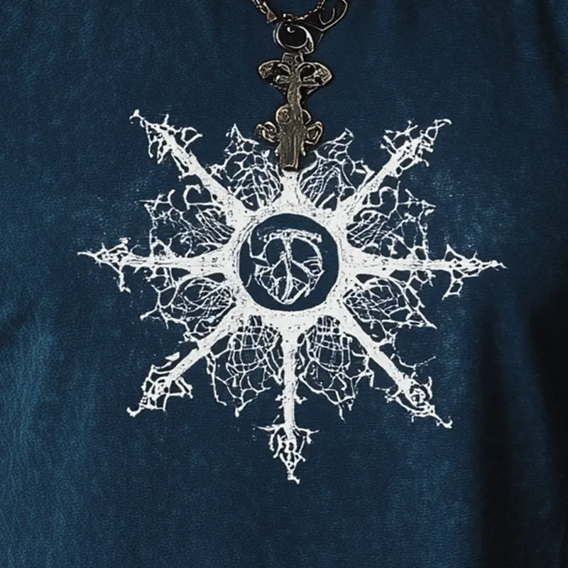 Men's Summer Fashion Printed Cotton Blend Short-Sleeved T-Shirt MTA2672F7P sold by Manly product image thumbnail 3