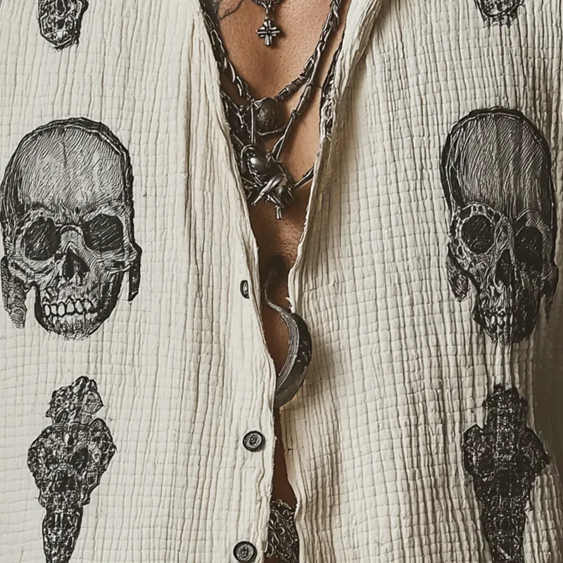 Men's Summer Fashion Printed Waffle Tank Top MTA2691F3P sold by Manly product image thumbnail 3